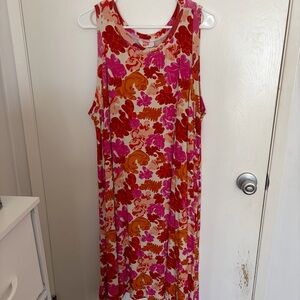 Tamara Malas Floral Sleeveless Dress